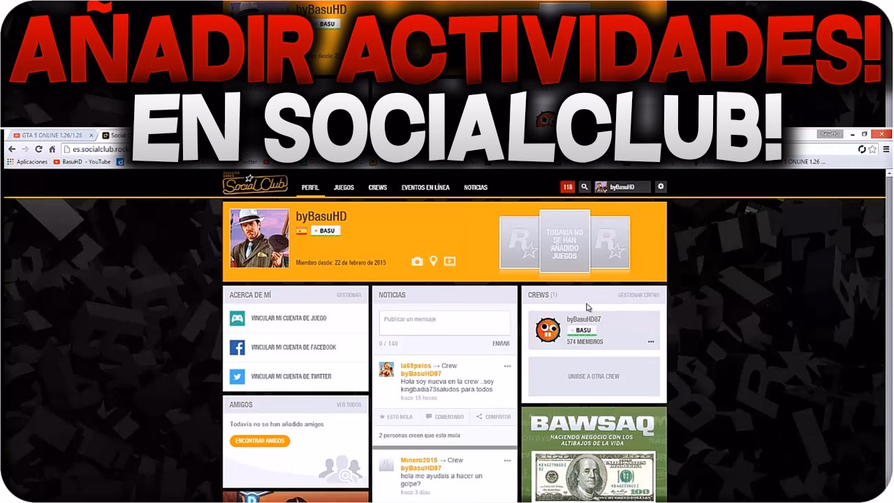 ¿Qué debe incluir el nombre de un club social?