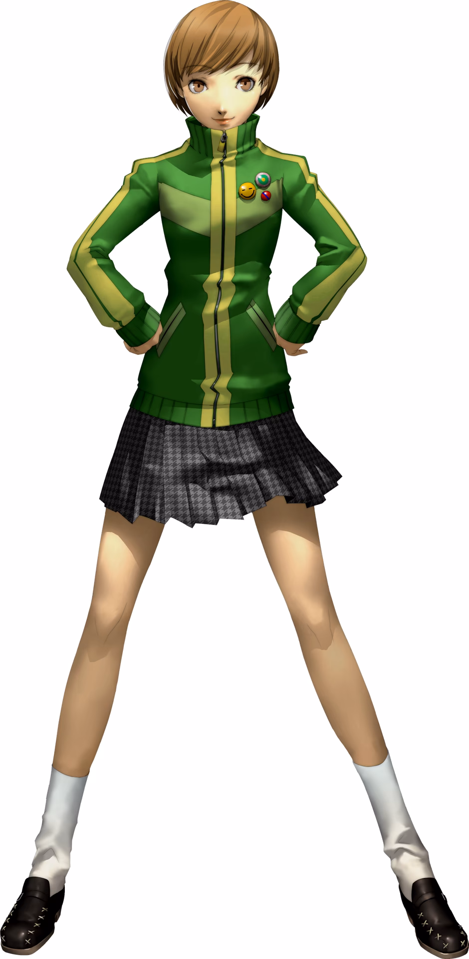 What is golden Chie's Social Link storyline?