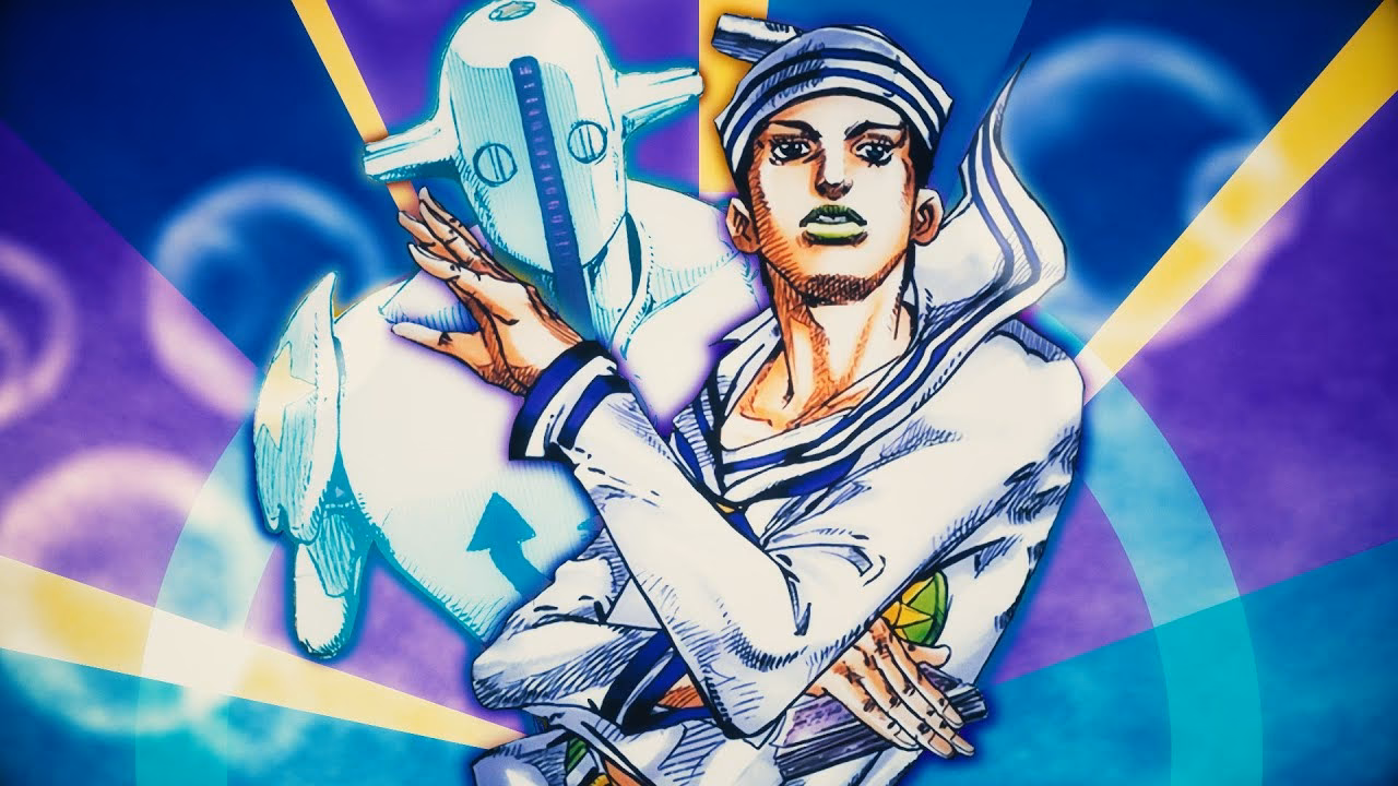 Why does Josuke use soft & wet?
