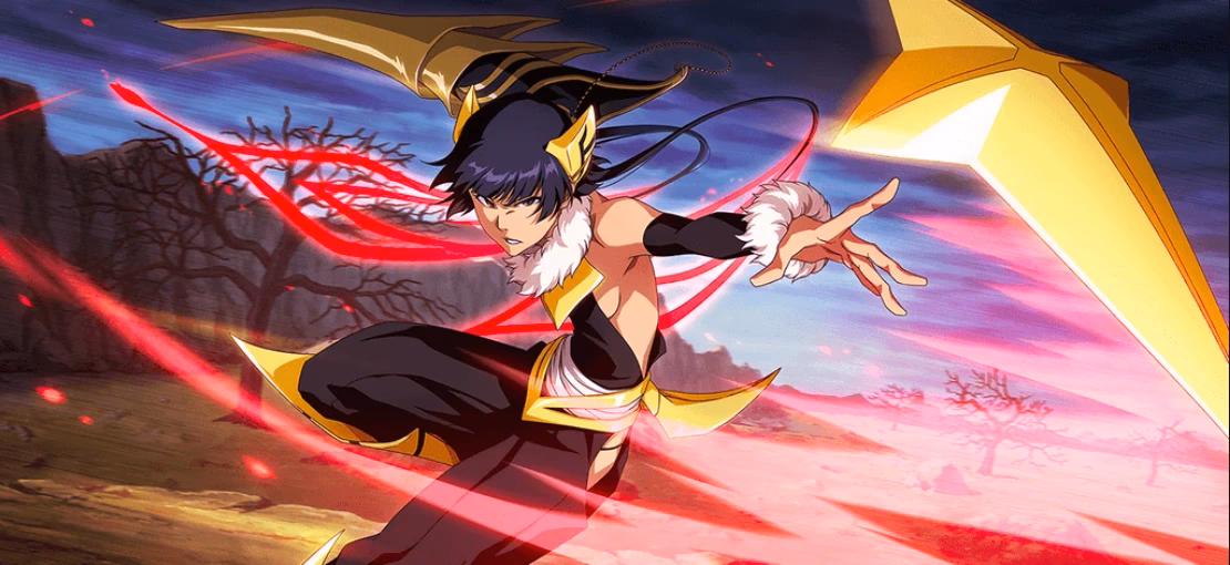 Does Soi Fon use a shield?
