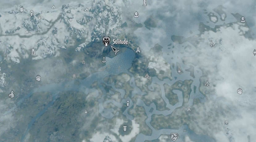 Why is solitude the capital of Skyrim?