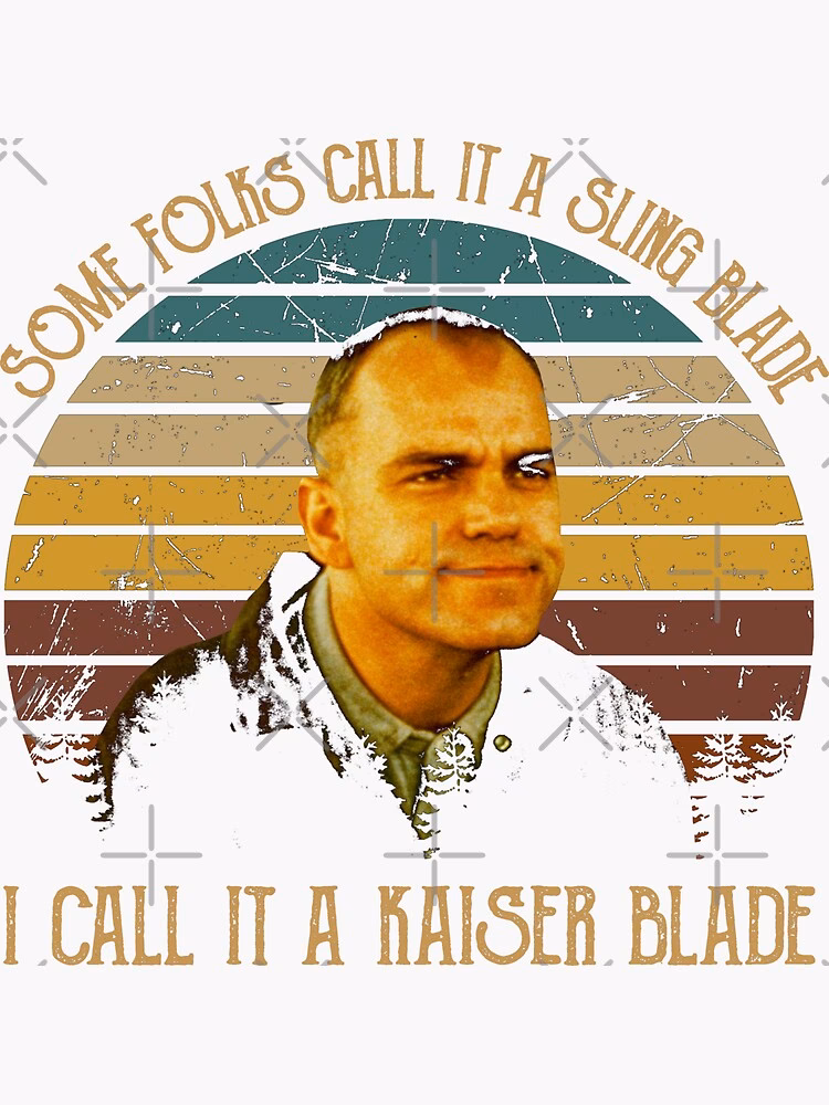 Is Sling Blade a B&W movie?
