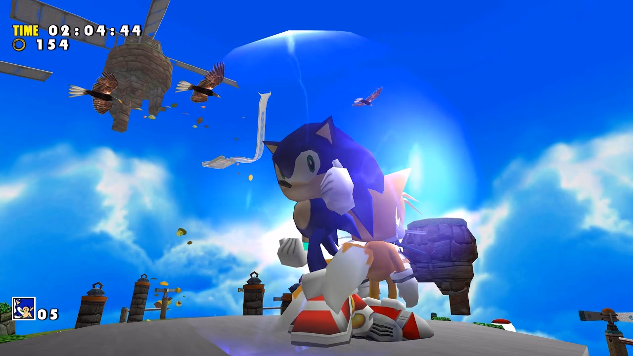How do I get Sonic to the beach?