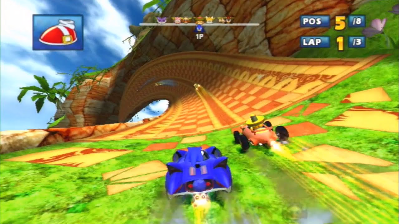 On which platforms was Sonic & Sega All-Stars Racing released?