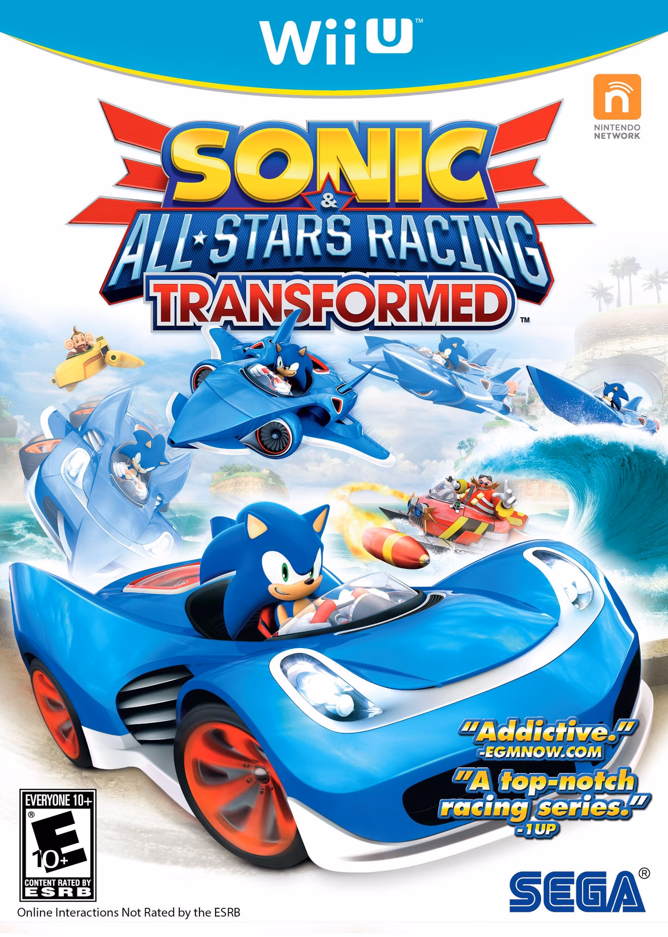 How many players can play Sonic & Sega All-Stars Racing?