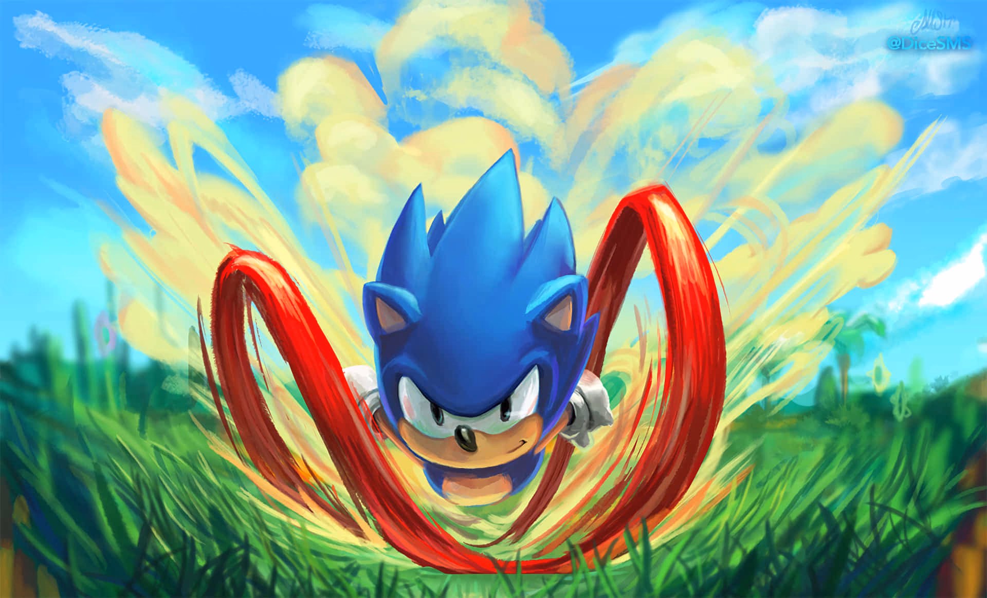 ¿Cómo ayuda Sonic a correr a toda velocidad?