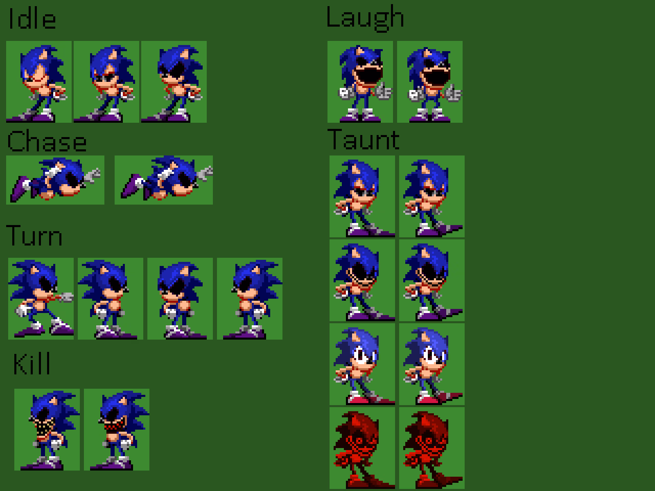 How many volts does Sonic Exe have?