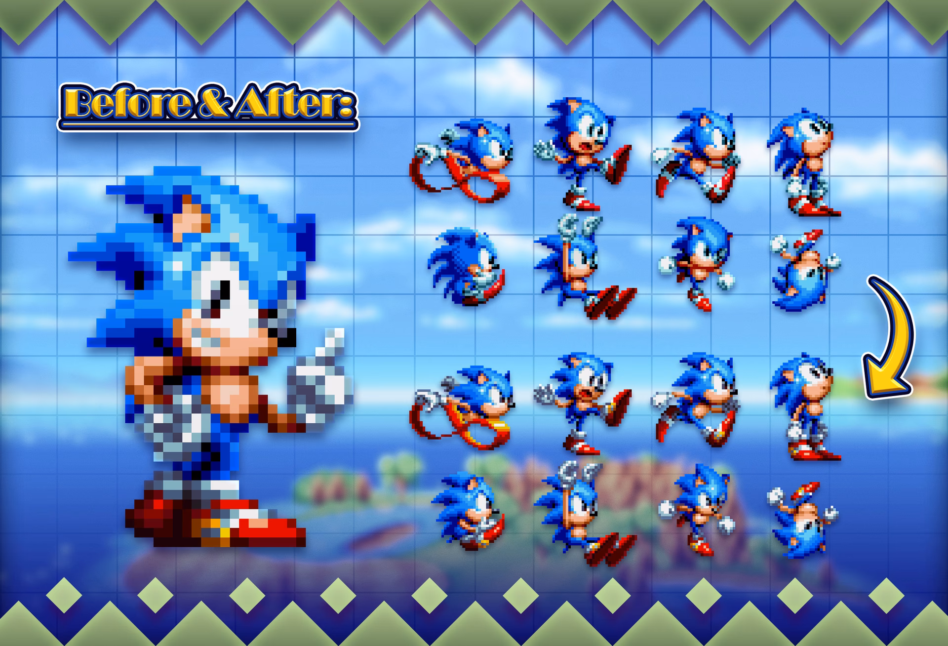 How to remove a tile in Sonic Mania?