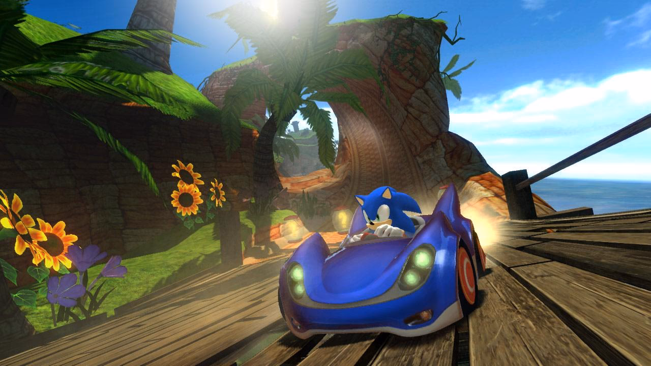 When was Sonic & Sega All-Stars Racing released?