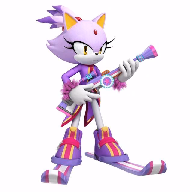 ¿Quién es Blaze en Sonic Rush?