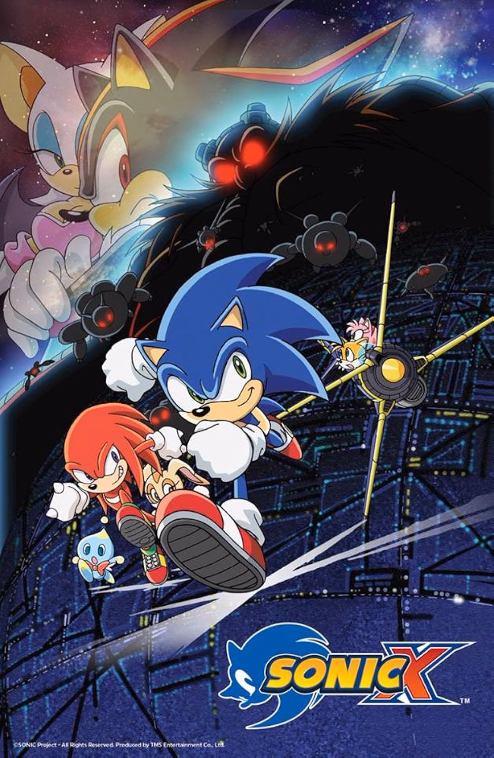 ¿Cuál es la posición actual de Sonic X?