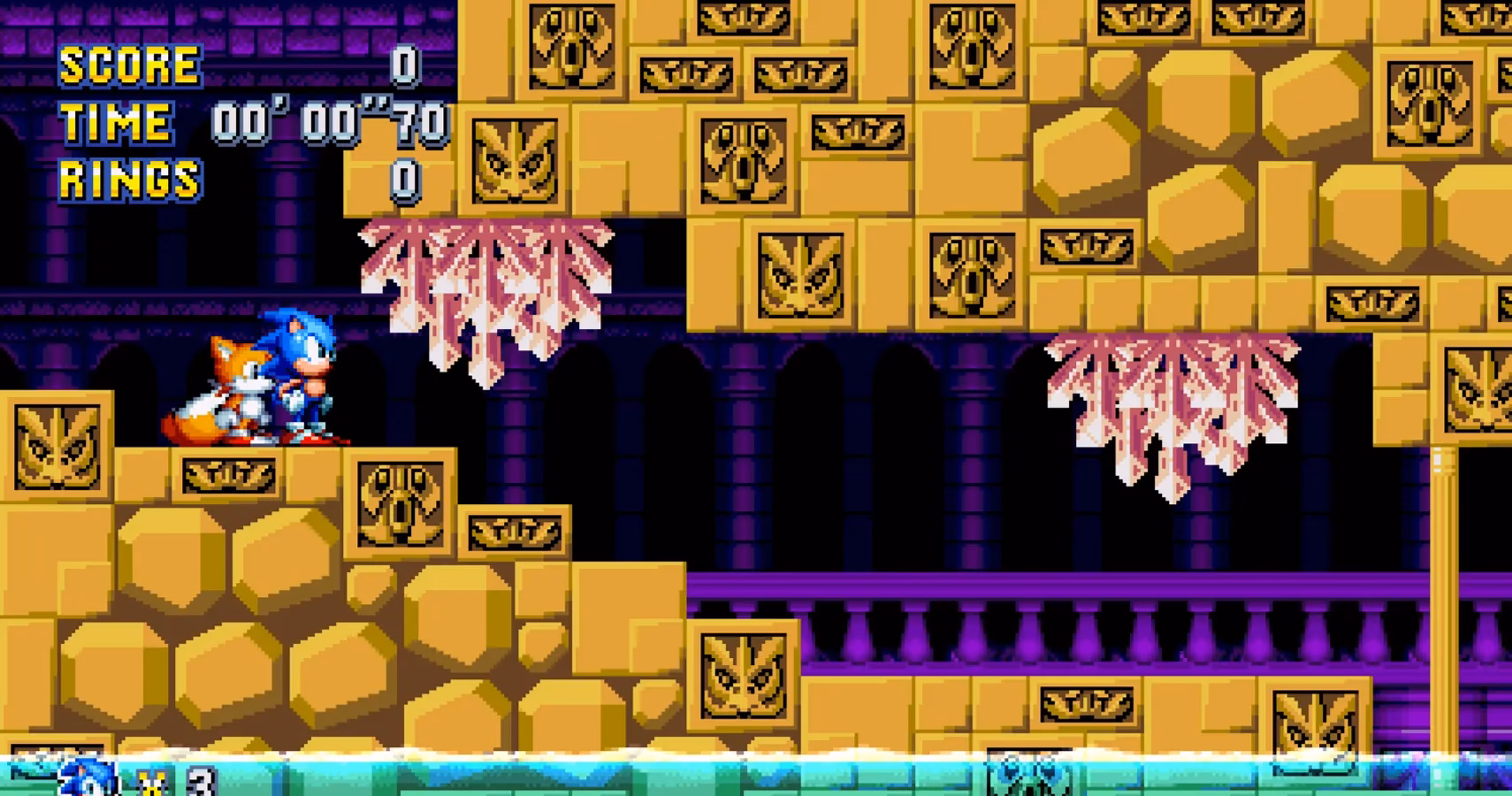 How many zones are there in Sonic World?