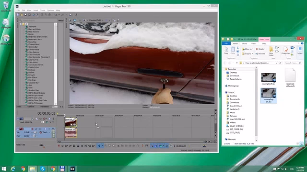 Why can't I import Avi to Sony Vegas?