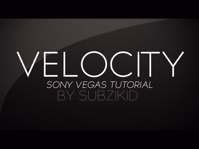 Is there a way to speed up a video on Vegas?