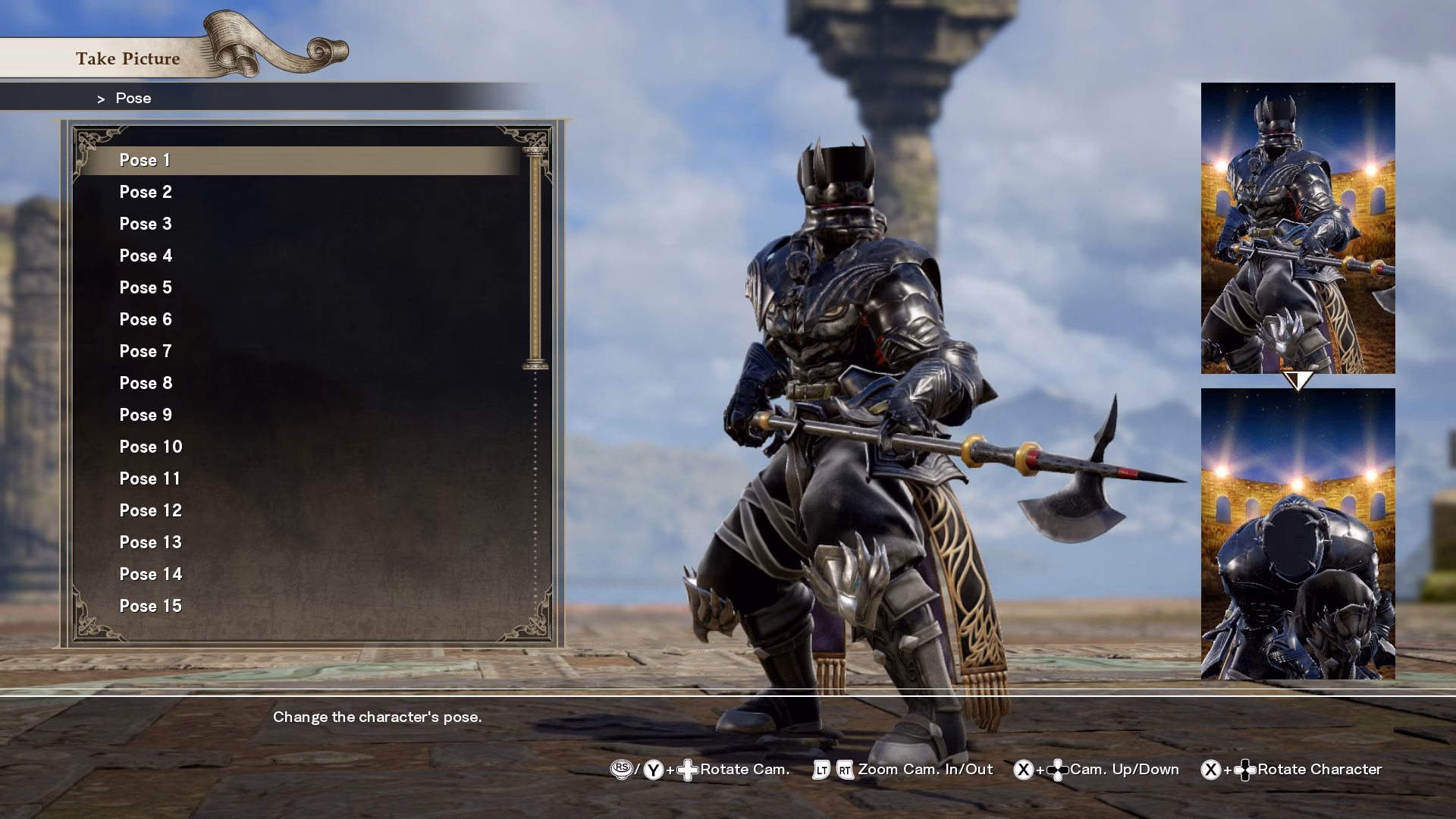 What is Nightmare's weapon in Soulcalibur 3?