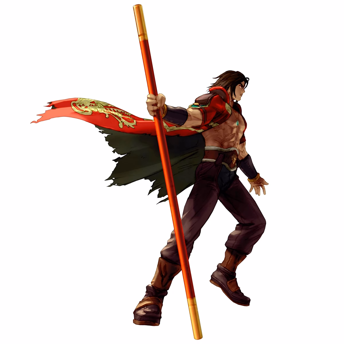 What weapon does Kilik use in Soul Calibur 4?