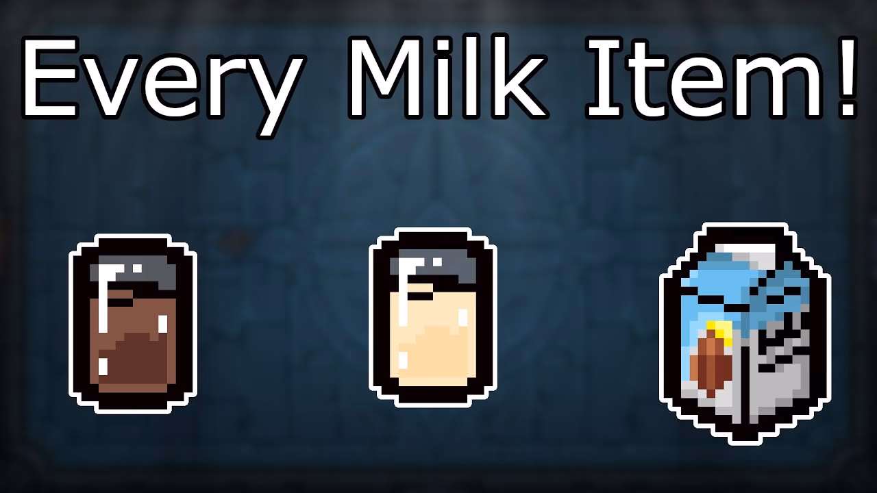 What does soy milk do in binding of Isaac Rebirth?