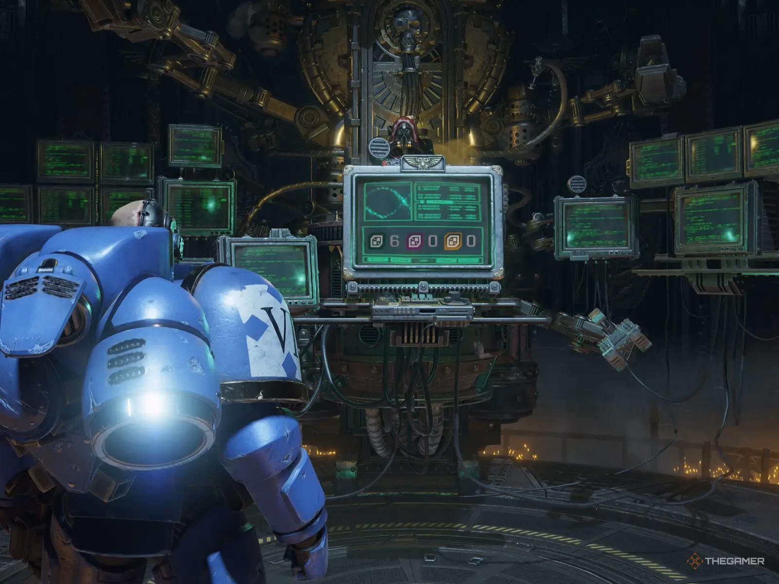 How do you get armor data in Warhammer 40k Space Marine 2?