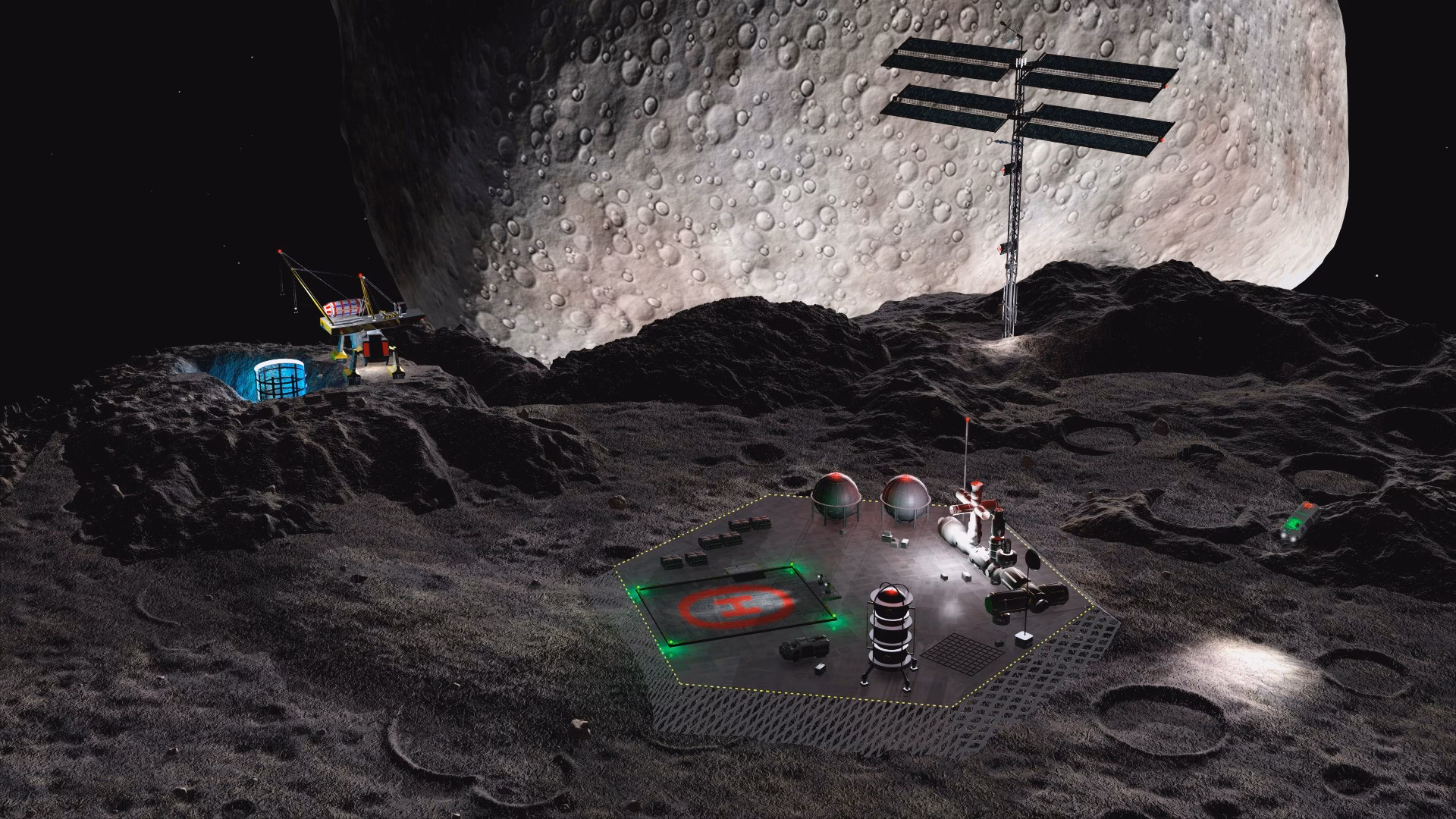 Does space mining exist?