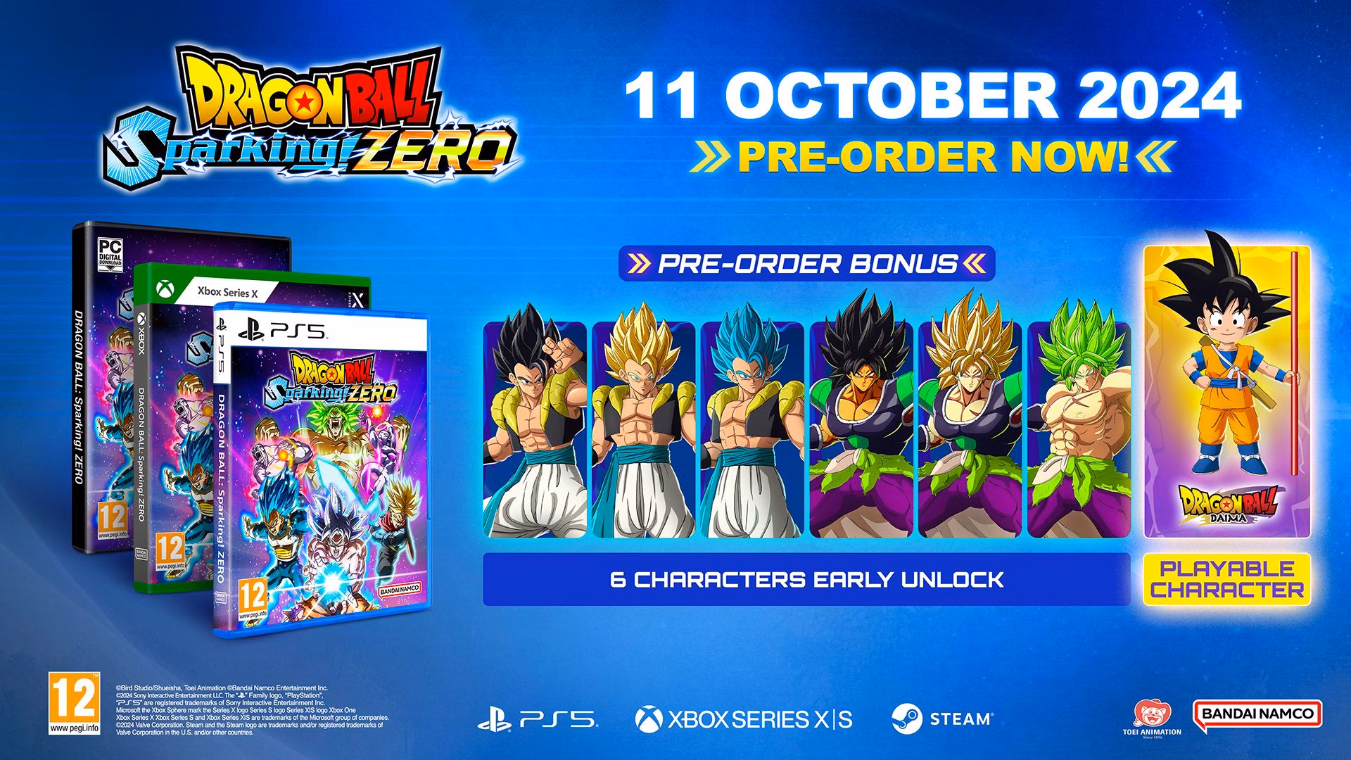 When is Dragon Ball sparking coming out?