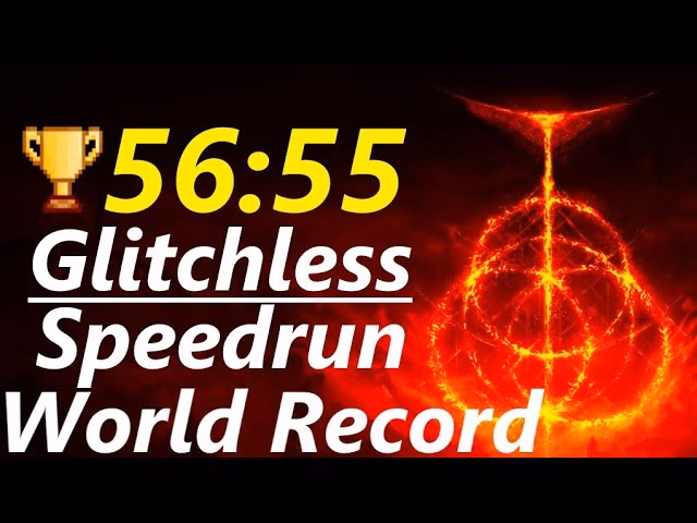 Who is the current Elden Ring speedrun record holder?