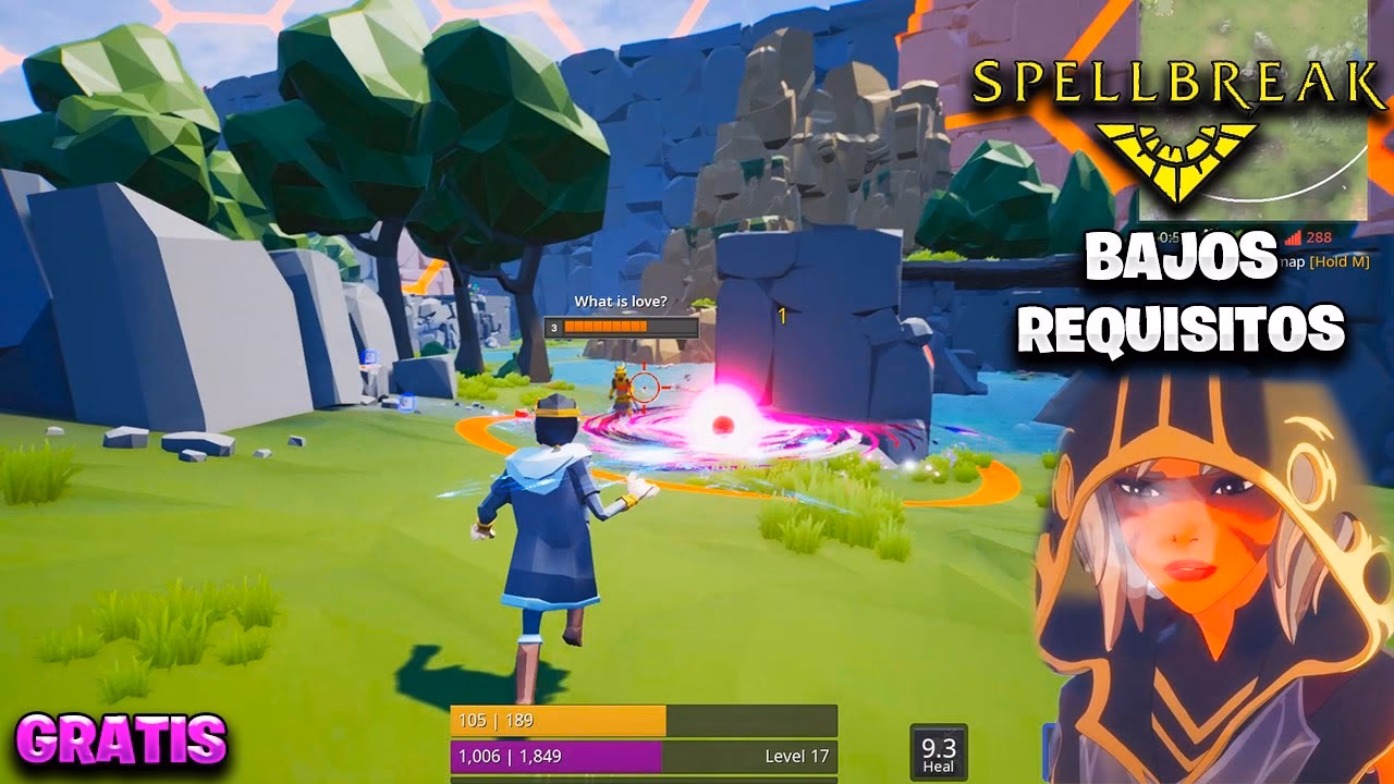 ¿Cuáles son los requisitos técnicos recomendados para mover Spellbreak?