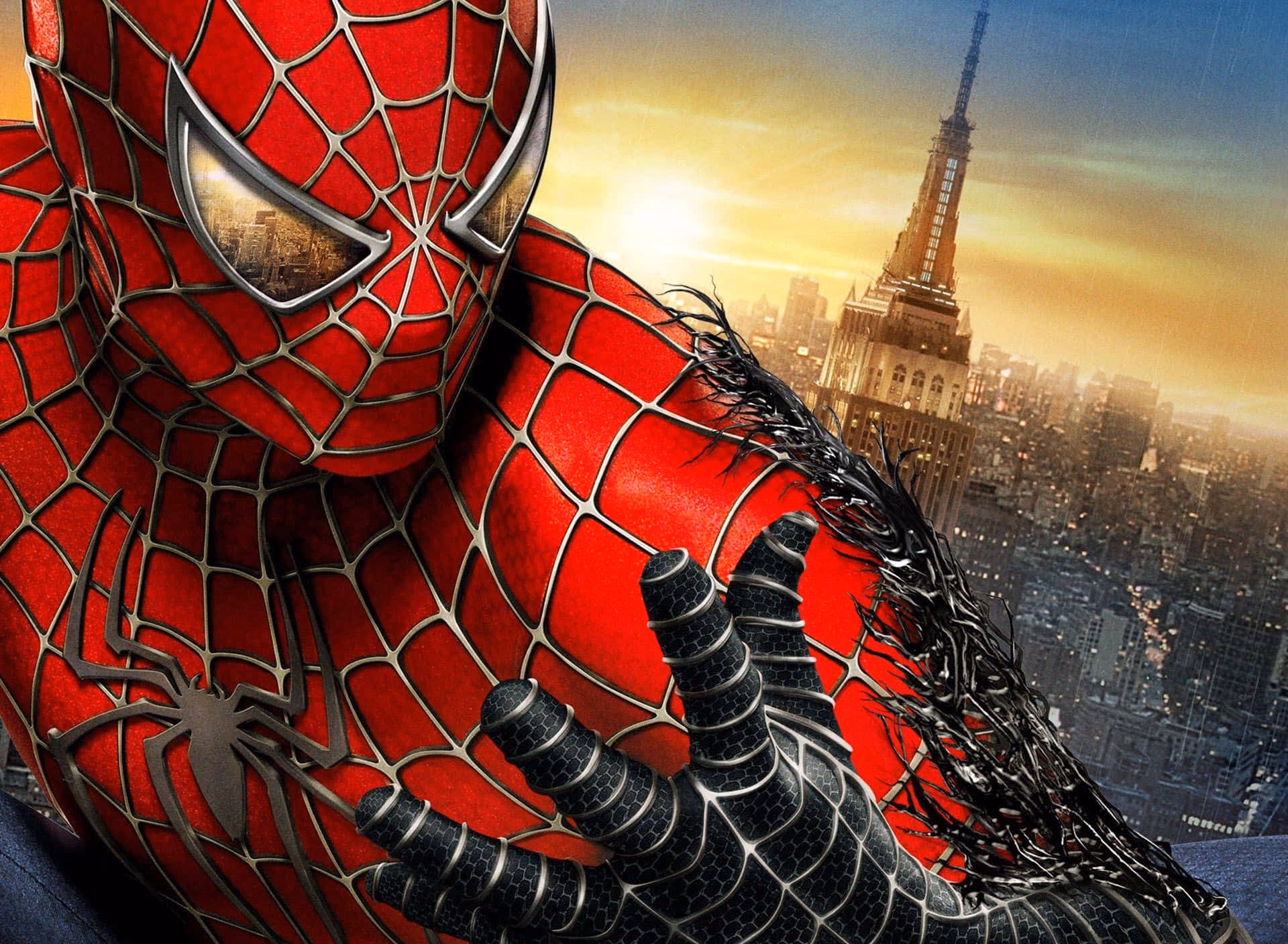 ¿Qué pasó con la pantalla azul de fondo de Spider-Man?