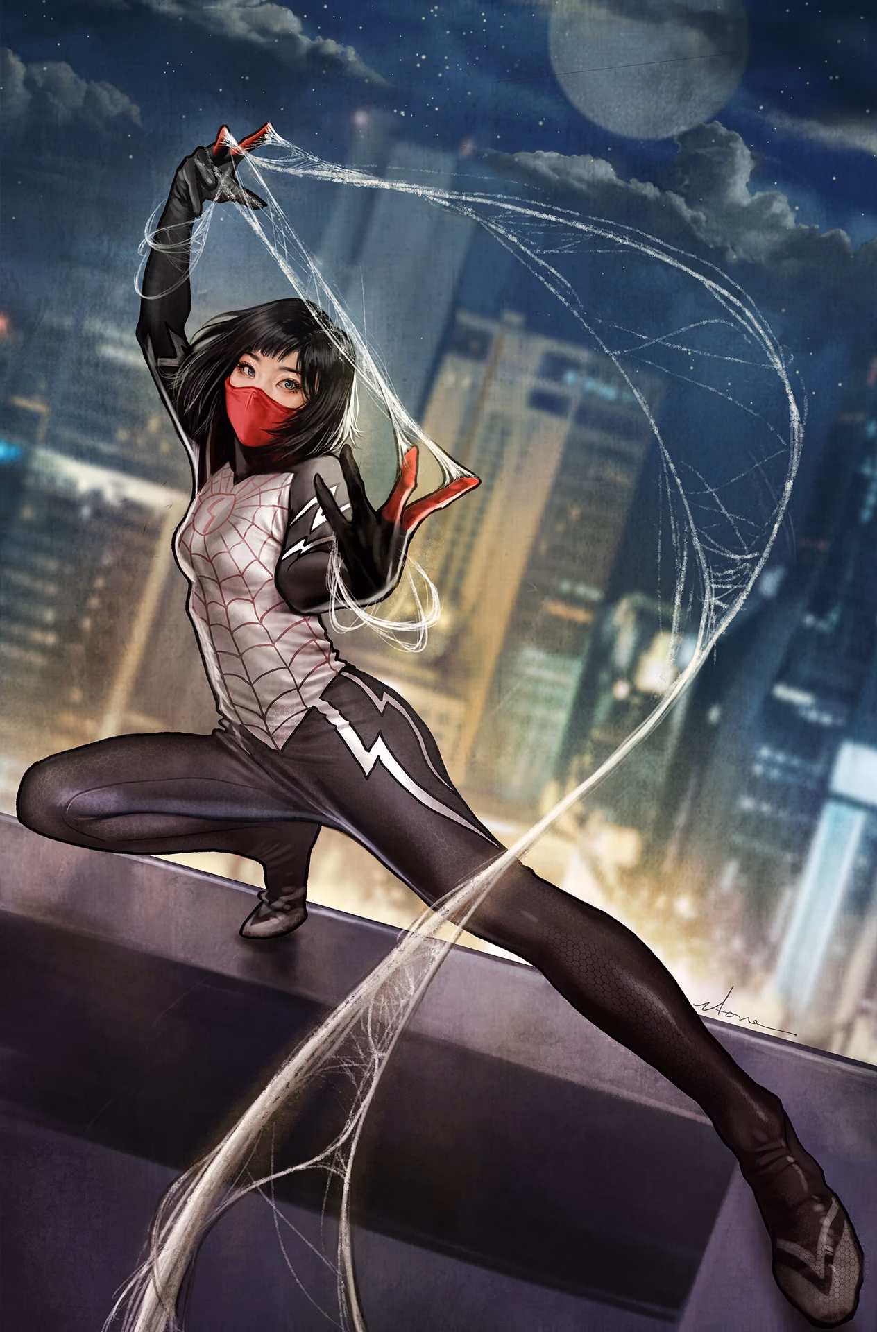 How does Silk Sense Spider-Man?
