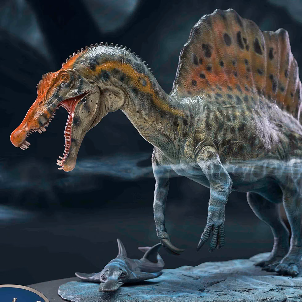 Why did Spinosaurus have a massive back sail?