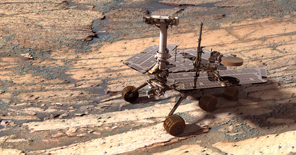 What did Spirit see on Mars?
