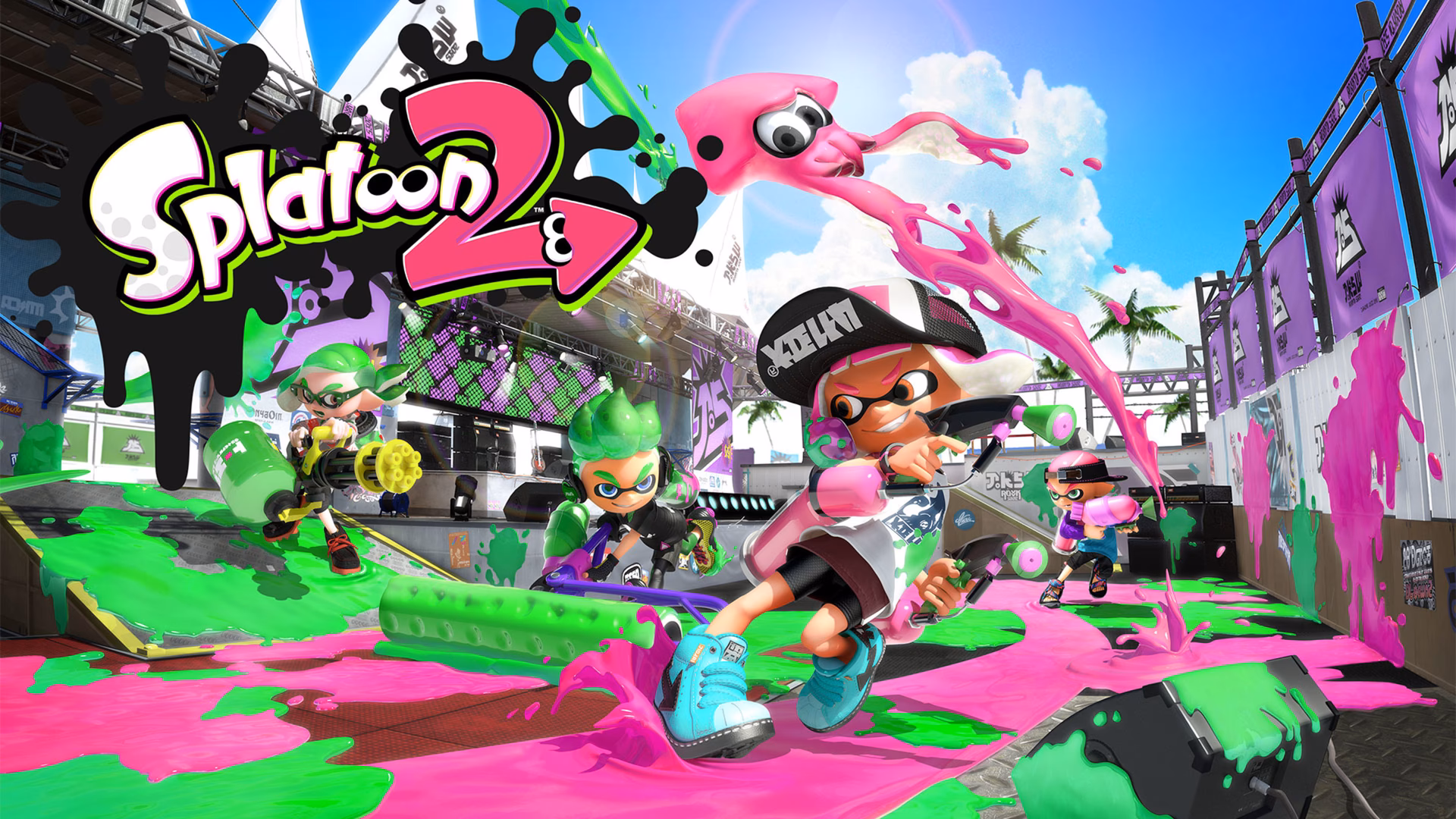 ¿Cuál fue la primera entrega de Splatoon?