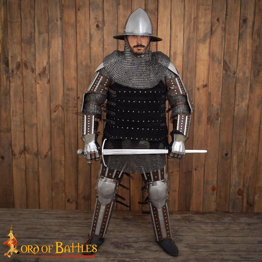 How difficult was it to make splint armour?