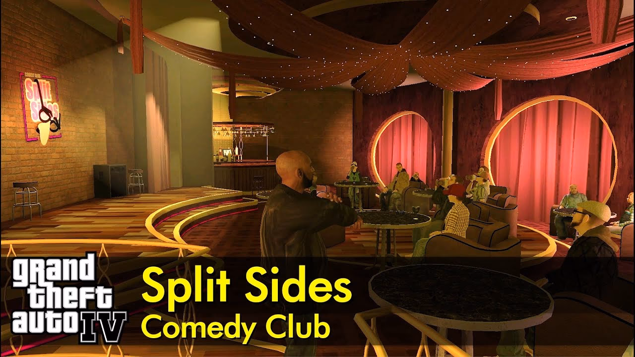 What is Side Splitters comedy club?
