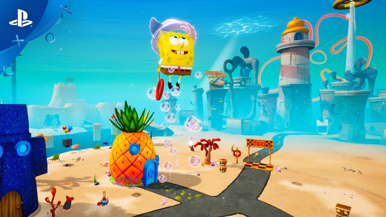 Why does SpongeBob eat at Bikini Bottom?