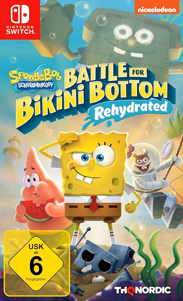 Can SpongeBob save Bikini Bottom from plankton?