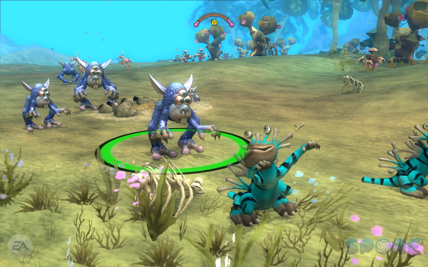 ¿Qué ofrece Spore: Hero arena?