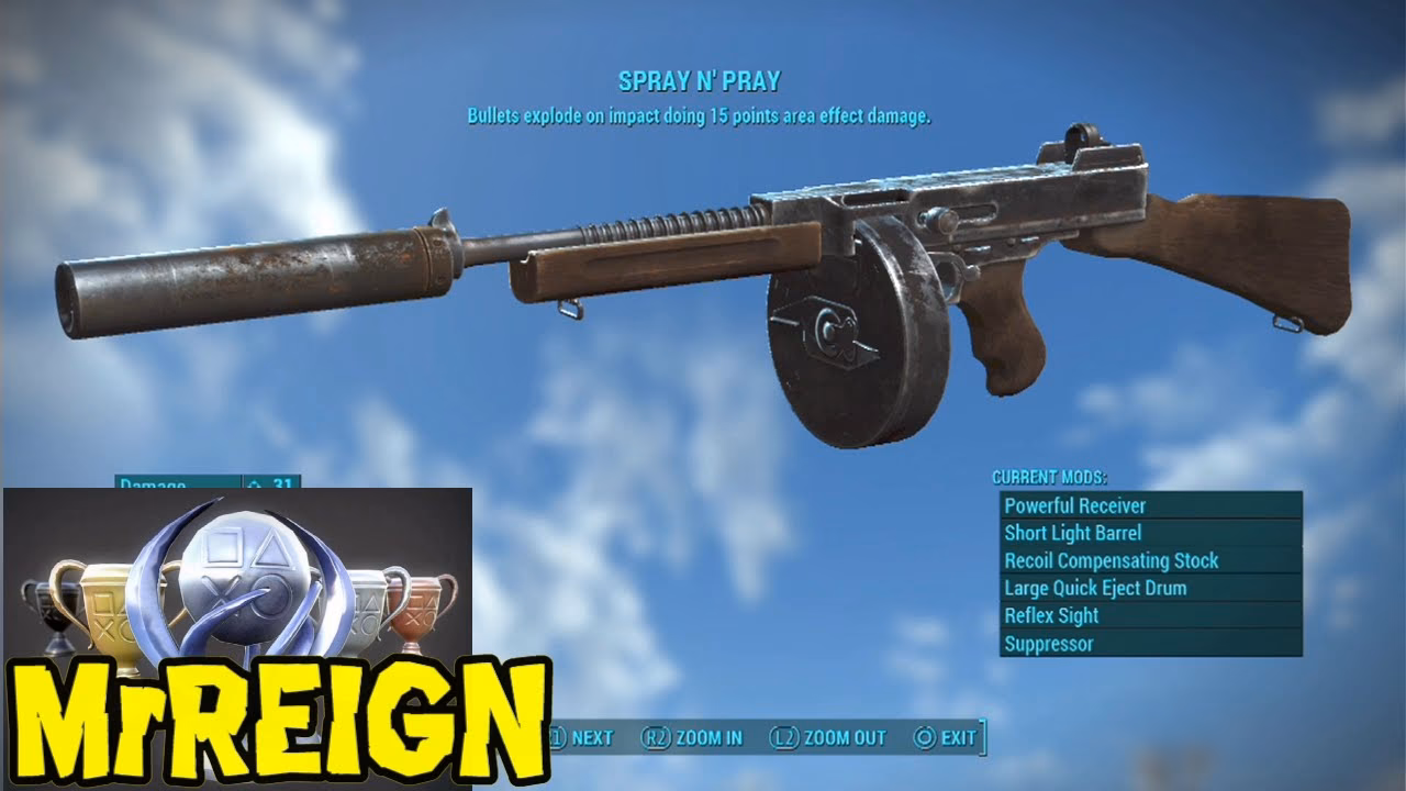 What is a Spray N pray gun?