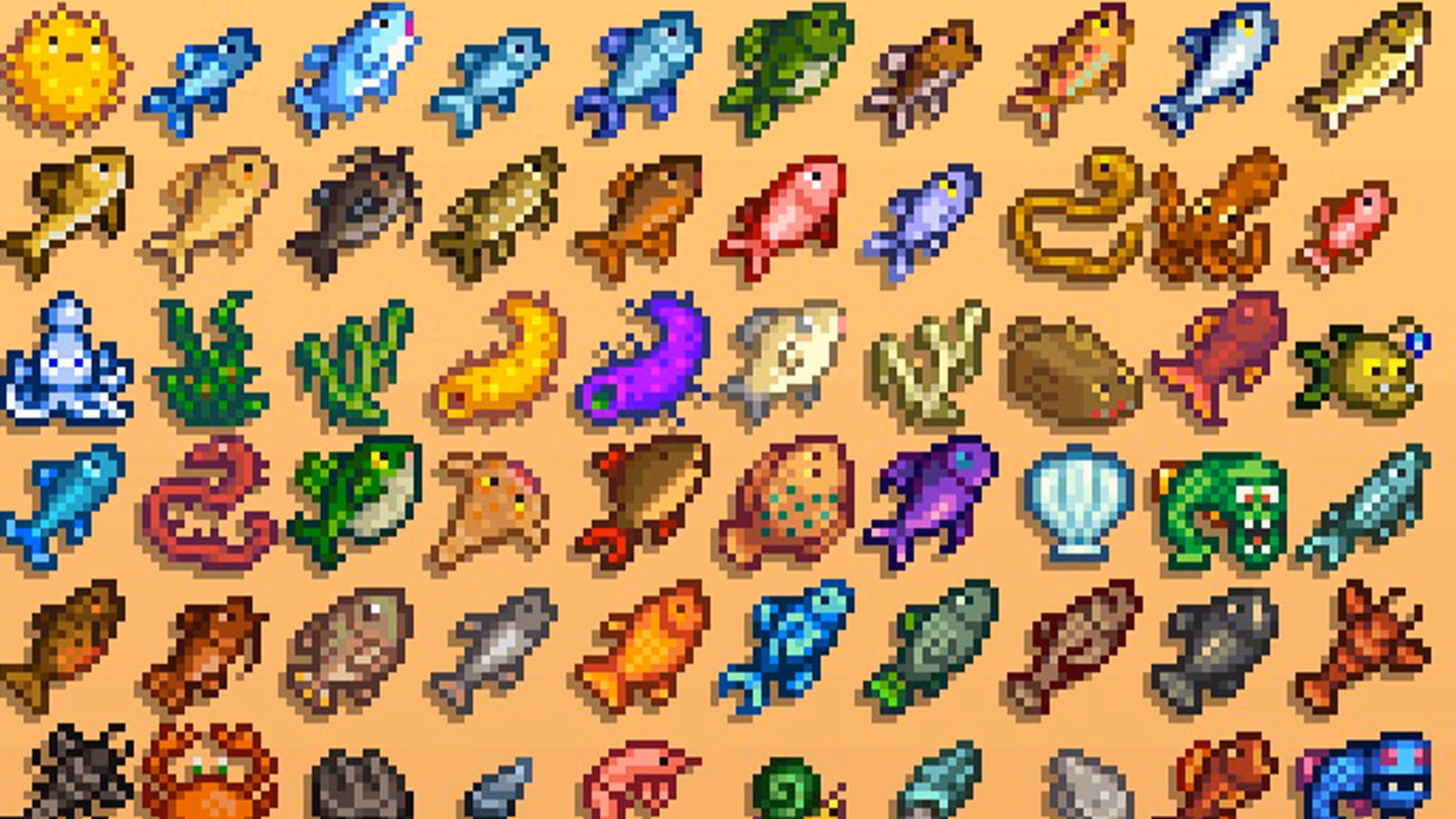 Are there fish in Stardew Valley?