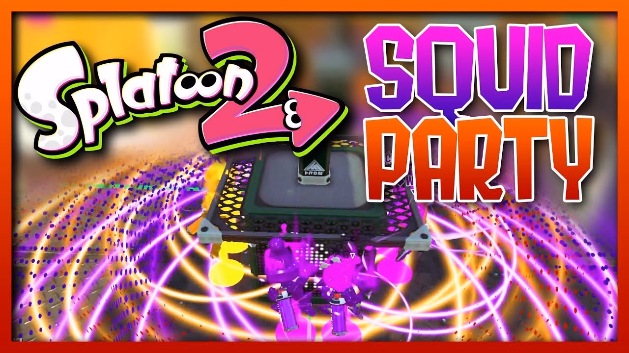 When do squid parties occur in Splatoon 3?