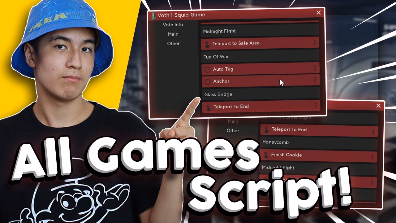 What is squid game script?