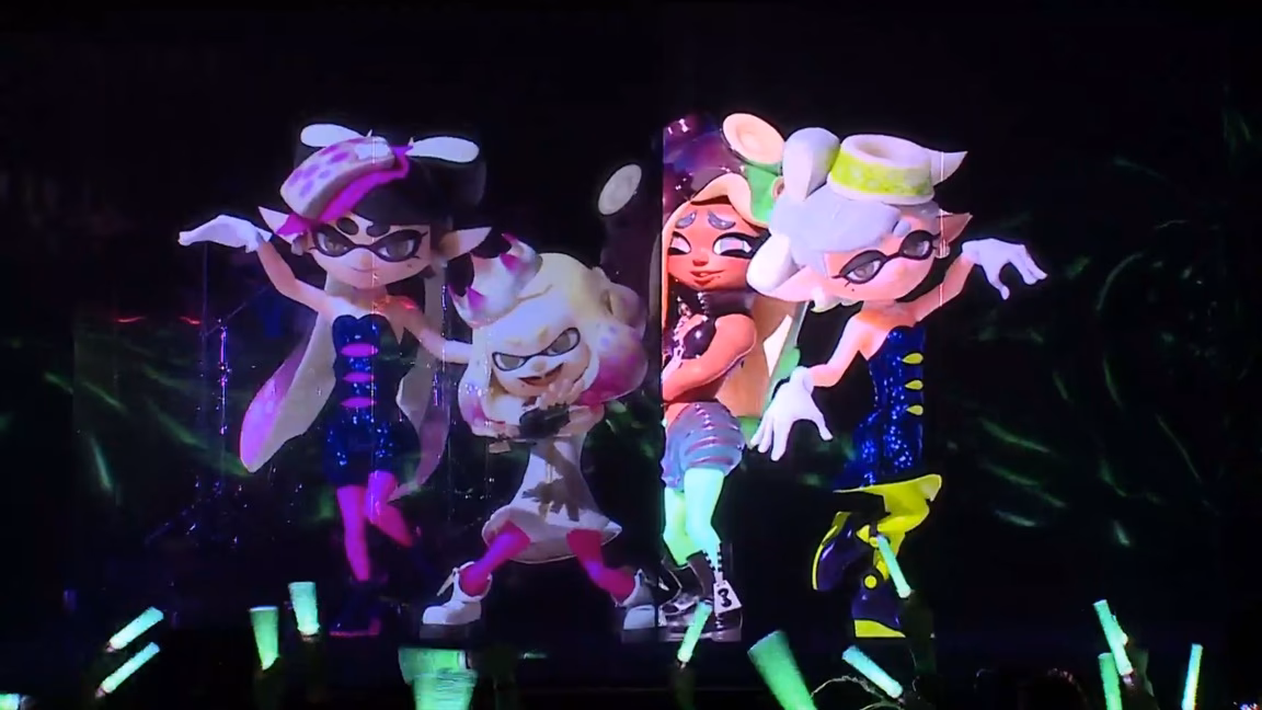 Did big man work with the Squid Sisters?