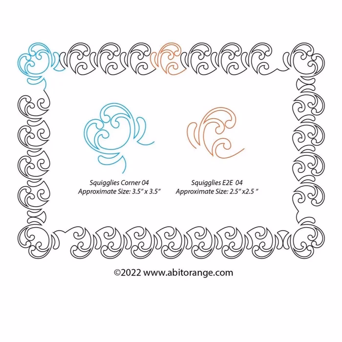What does X mean in a squiggle?