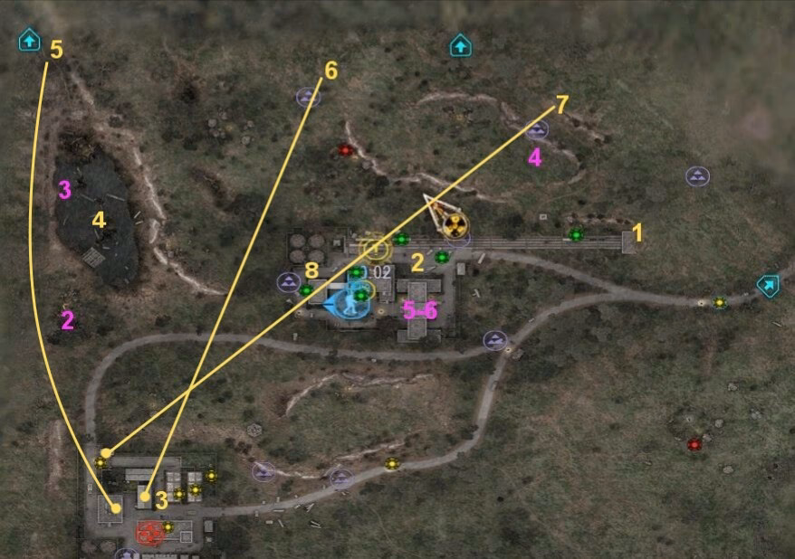 Where can I find artifacts & anomalies in Clear Sky?