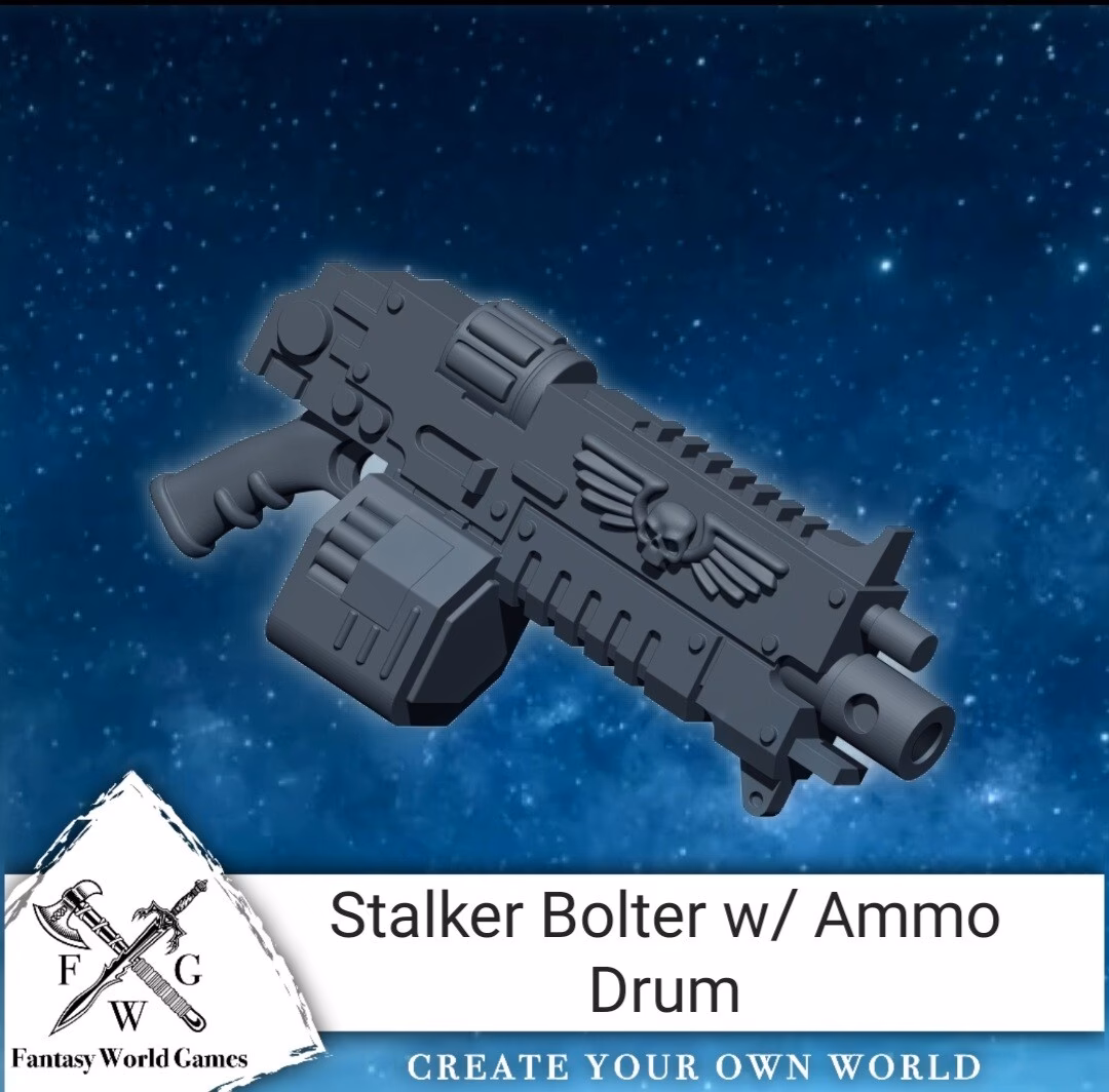 What is a stalker-pattern Boltgun?
