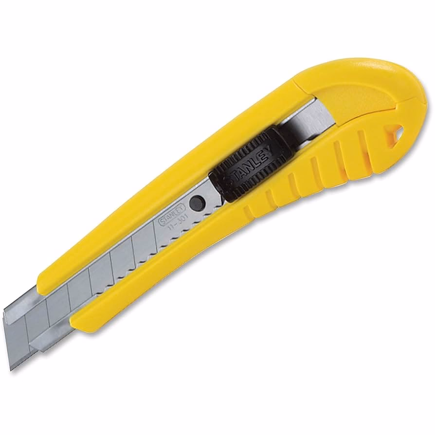 What is a Stanley ® retractable blade utility knife?