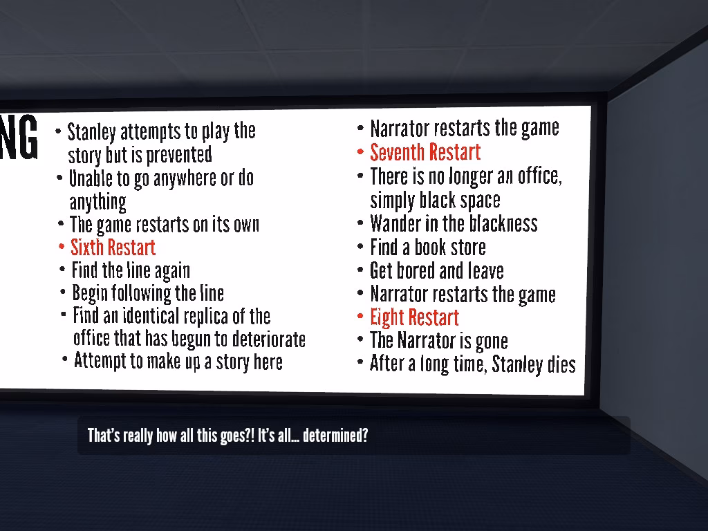 What is the confusion ending in Stanley Parable Ultra Deluxe?