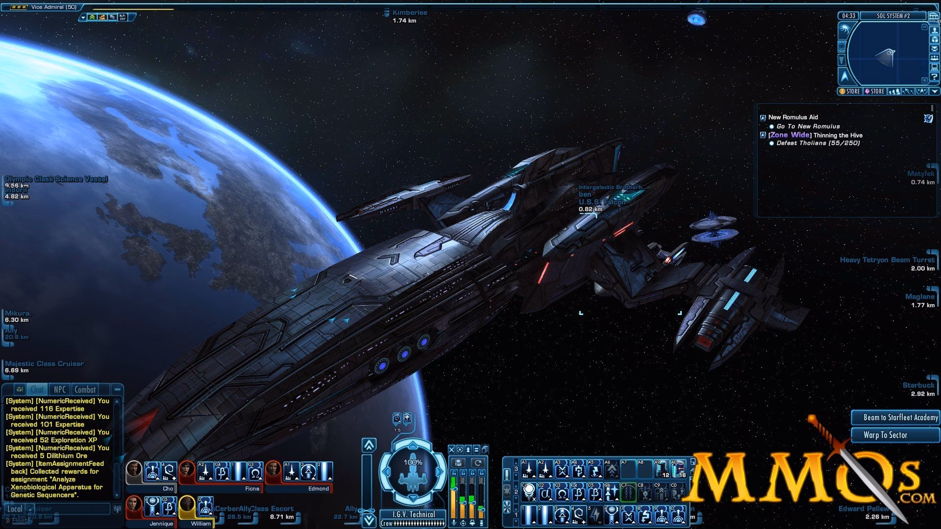 What MMORPG is based on Star Trek?