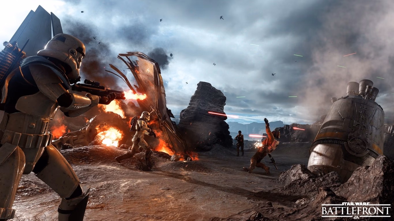 ¿Cuántos jugadores se pueden jugar en Star Wars Battlefront 2?