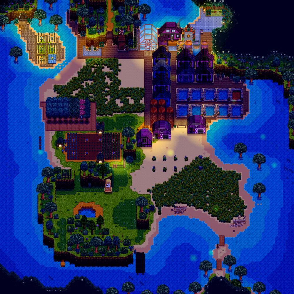 What is Beach farm in Stardew Valley?