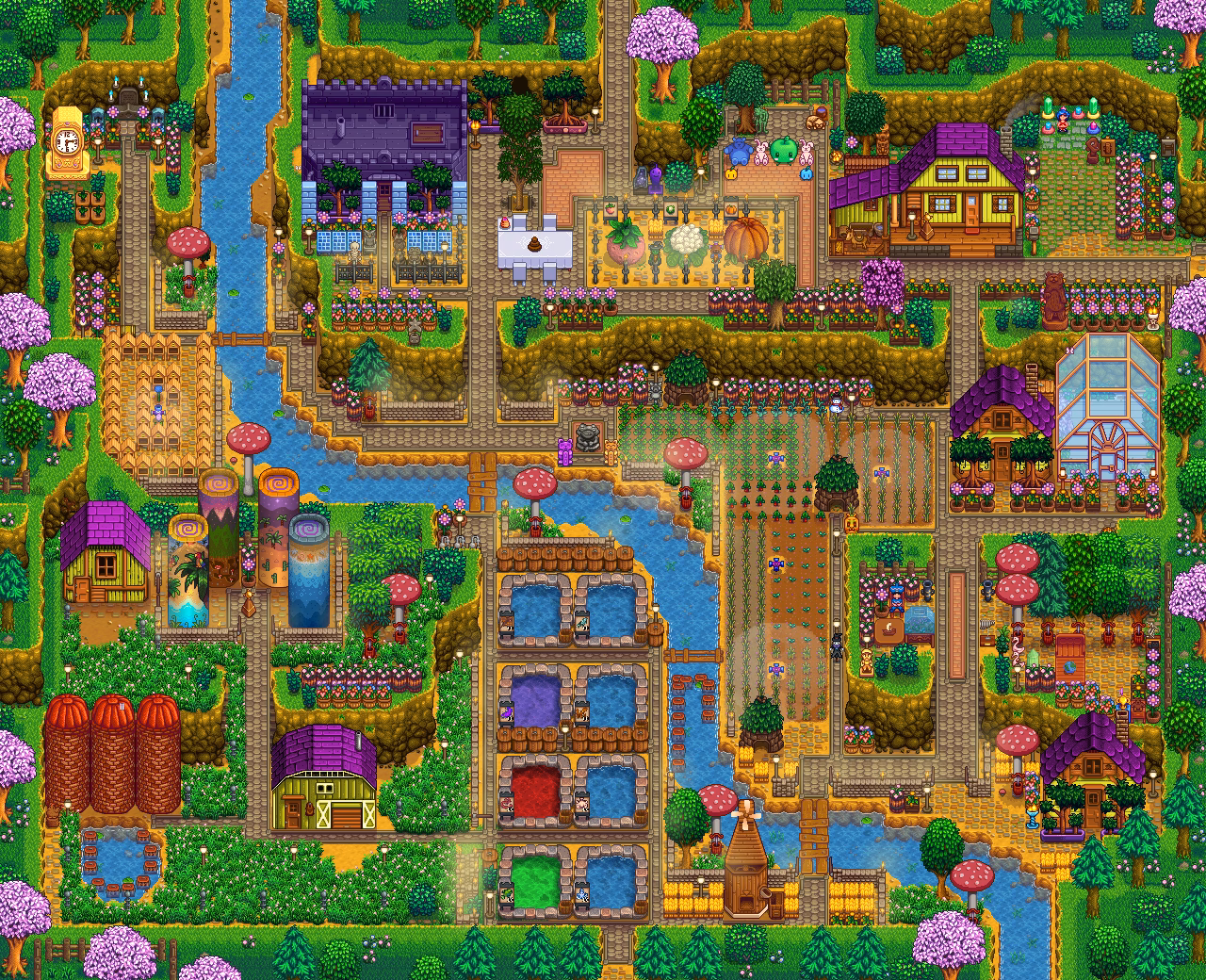 What is the best farm layout In Stardew Valley?